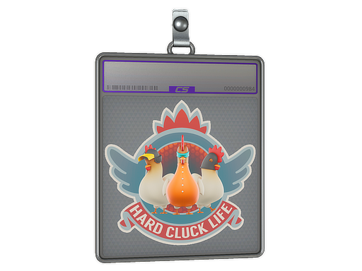 Sticker Slab | Hard Cluck Life (Holo)