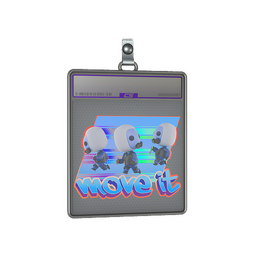 Sticker Slab | Move It (Holo)