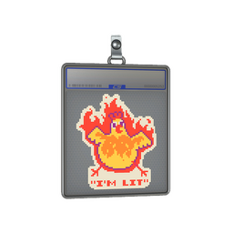 Sticker Slab | I'm Lit