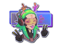 Sticker | V For Victory (Holo)