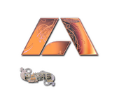 Наклейка | Apeks (голографическая) | Париж-2023