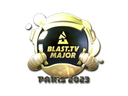 Sticker | BLAST.tv (Gold) | Paris 2023