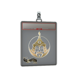 Sticker Slab | The MongolZ (Gold) | Paris 2023