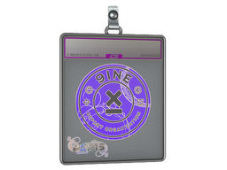 Sticker Slab | 9INE (Holo) | Paris 2023