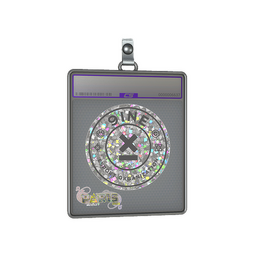 Sticker Slab | 9INE (Glitter) | Paris 2023