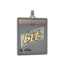 Sticker Slab | b1t (Gold) | Paris 2023