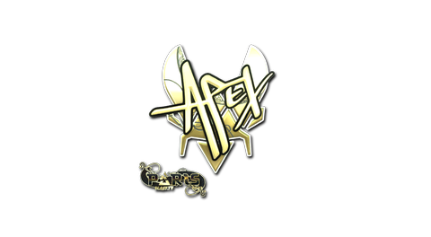 Sticker | apEX (Gold) | Paris 2023