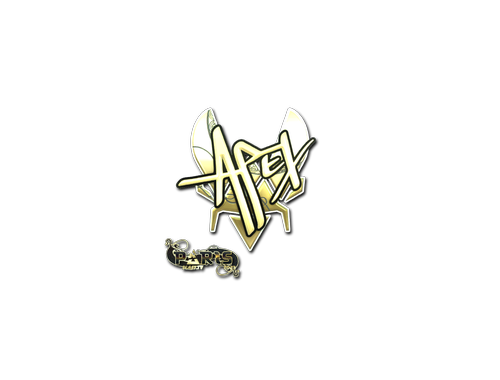 Наліпка | apEX (золота) | Париж 2023