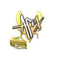 Sticker | apEX (Holo, Champion) | Paris 2023