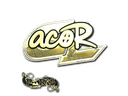 Sticker | acoR (Gold) | Paris 2023