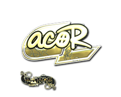 Sticker | acoR (Gold) | Paris 2023