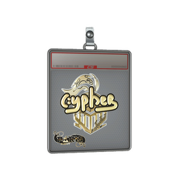 Sticker Slab | Cypher (Gold) | Paris 2023