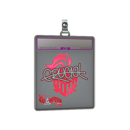 Sticker Slab | CRUC1AL (Holo) | Paris 2023