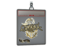 Sticker Slab | CRUC1AL (Gold) | Paris 2023