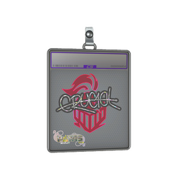 Sticker Slab | CRUC1AL (Glitter) | Paris 2023