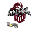 Sticker | CRUC1AL (Glitter) | Paris 2023