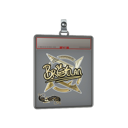 Sticker Slab | Brollan (Gold) | Paris 2023