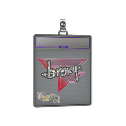Sticker Slab | broky (Glitter) | Paris 2023