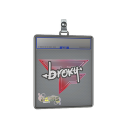 Sticker Slab | broky | Paris 2023