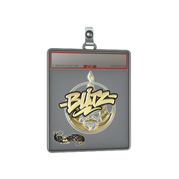 Sticker Slab | bLitz (Gold) | Paris 2023
