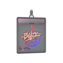 Sticker Slab | bLitz (Holo) | Paris 2023