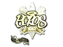 Sticker | BOROS (Gold) | Paris 2023