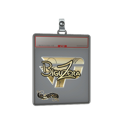 Sticker Slab | biguzera (Gold) | Paris 2023