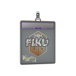 Sticker Slab | F1KU (Glitter) | Paris 2023