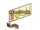 Sticker | electronic (Holo) | Paris 2023