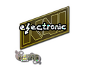 Sticker | electronic (Glitter) | Paris 2023