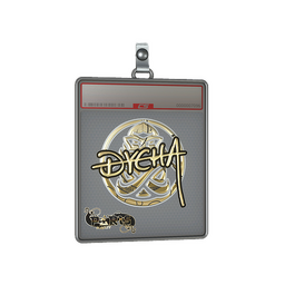 Sticker Slab | Dycha (Gold) | Paris 2023