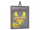 Sticker Slab | dupreeh (Holo, Champion) | Paris 2023