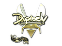 Sticker | dupreeh (Gold) | Paris 2023