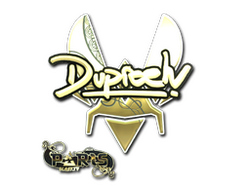 Sticker | dupreeh (Gold) | Paris 2023