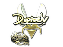 Sticker | dupreeh (Gold, Champion) | Paris 2023