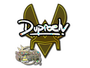 Sticker | dupreeh (Glitter, Champion) | Paris 2023
