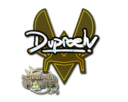 Sticker | dupreeh (Glitter, Champion) | Paris 2023