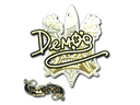 Sticker | DemQQ (Gold) | Paris 2023