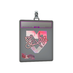 Sticker Slab | dexter (Holo) | Paris 2023