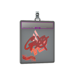Sticker Slab | gxx- (Holo) | Paris 2023