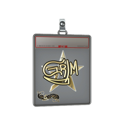 Sticker Slab | Grim (Gold) | Paris 2023