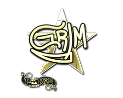 Sticker | Grim (Gold) | Paris 2023
