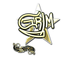 Sticker | Grim (Gold) | Paris 2023