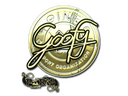 Sticker | Goofy (Gold) | Paris 2023