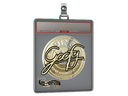 Sticker Slab | Goofy (Gold) | Paris 2023