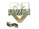 Sticker | frozen (Gold) | Paris 2023