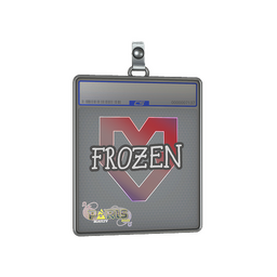 Sticker Slab | frozen | Paris 2023