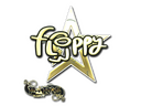 Sticker | floppy (Gold) | Paris 2023
