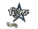 Sticker | floppy (Glitter) | Paris 2023