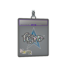 Sticker Slab | floppy (Glitter) | Paris 2023